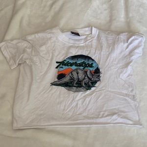 Triceratops Small Crop Top
